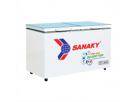 Tủ Đông Sanaky Inverter VH-4099A4KD (1 Ngăn Đông 400 Lít Màu Xanh Ngọc)